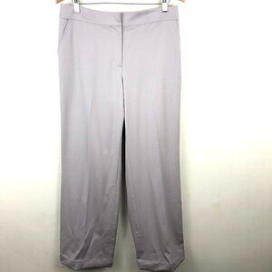 St. John Evening Pants Gray Wool Trousers 10
